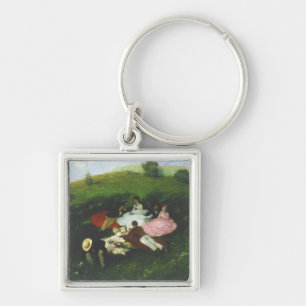 Picnic in May Key Ring