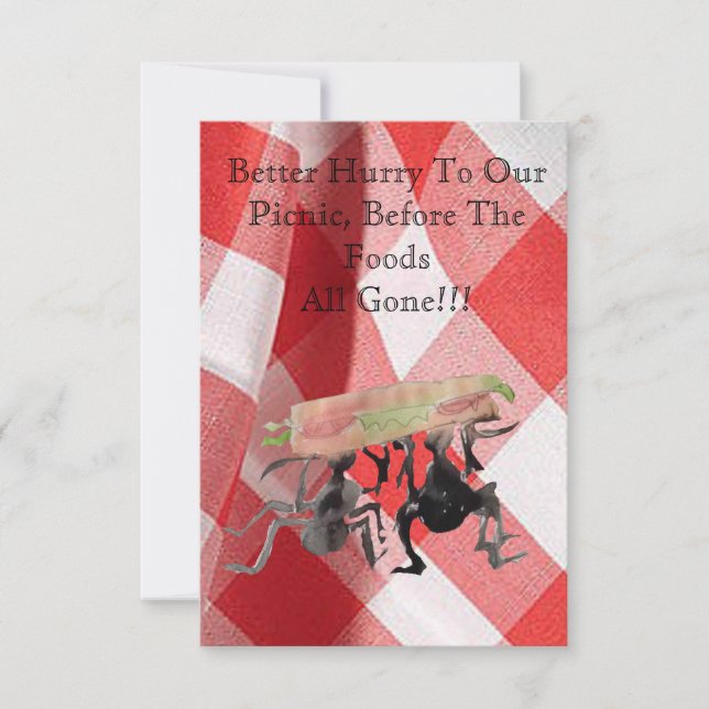 Picnic Invitation (Front)