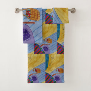 Picnic On The Beach Towel Set