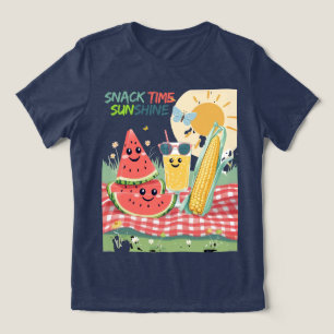 Picnic Pals – Summer Snack Squad Tri-Blend Shirt