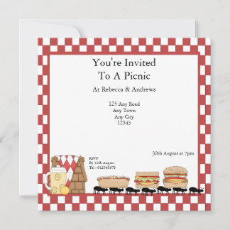 Picnic Party Invitation
