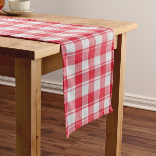 PICNIC PIZZA PATTERN SHORT TABLE RUNNER (In Situ)