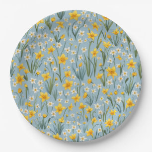 Picnic Plates - Daffodils