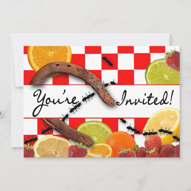 PICNIC/SUMMER PARTY INVITATION (Front)