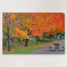 Picnic Table Custom Jigsaw Puzzle