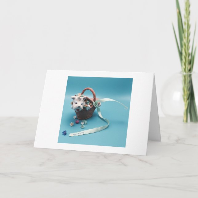 Picnic with a Little Dog Card (Front)