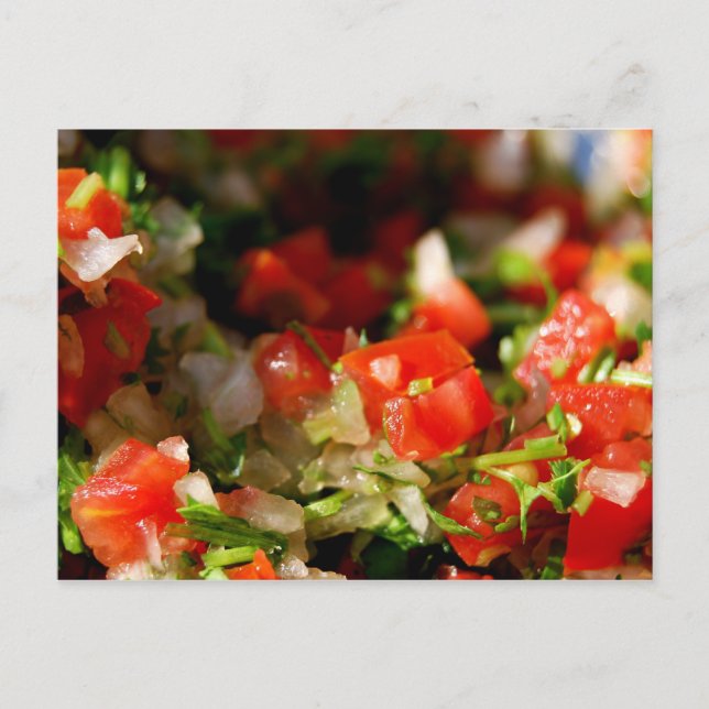 Pico de Gallo (Salsa) Postcard (Front)