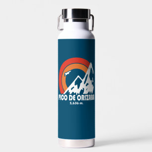 Pico de Orizaba Mexico Sun Eagle Water Bottle