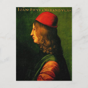 Pico della Mirandola Postcard