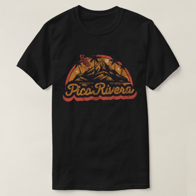 Pico Rivera, California T-Shirt (Design Front)
