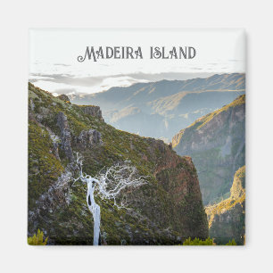 Pico Ruivo hike landscape, Madeira travel Magnet