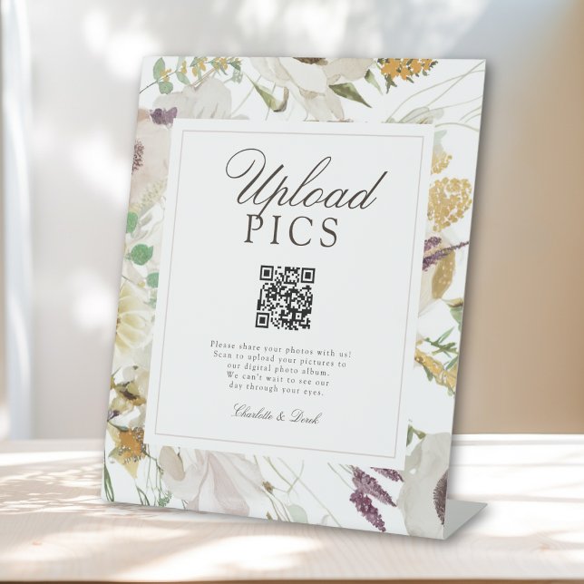  PICS HAPPEN! Modern Spring Wedding Gallery Pedestal Sign (PICS HAPPEN! Modern Spring Wedding Gallery Pedestal Sign)