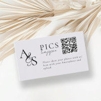 Pics happen! Photo, QR-Code, Wedding