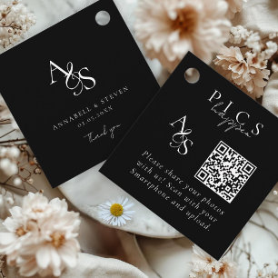 Pics happen! Photo, QR-Code, Wedding Favour Tags