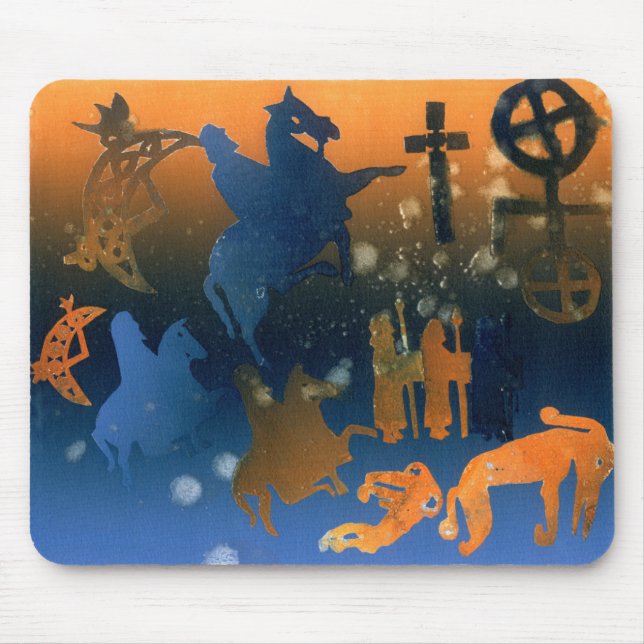 Pictish Ceremony Mouse Pad (Front)