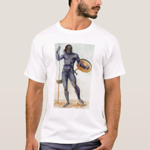 Pictish Man Holding a Shield T-Shirt