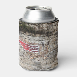 Pictograph Piasa Bird Photo Can Cooler