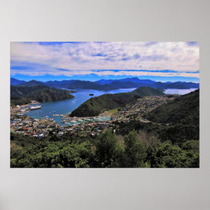 Picton and Marlborough Sound Poster