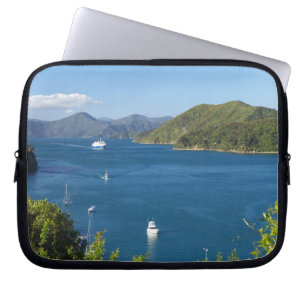 Picton Harbour, Marlborough Sounds, South Laptop Sleeve
