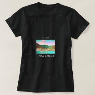 Picton Harbour New Zealand travel T-Shirt