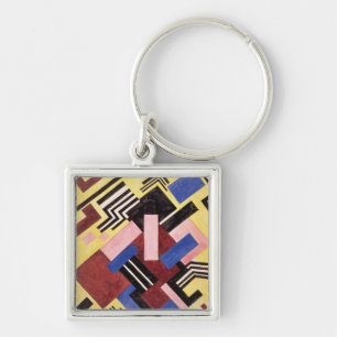 Pictorial Construction, 1916 Key Ring