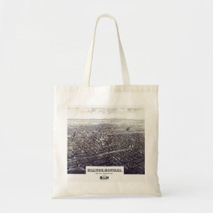 Pictorial map Billings - Montana - 1904 Tote Bag