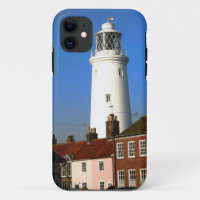 pictur of Lighthouse in sunny seaside english town