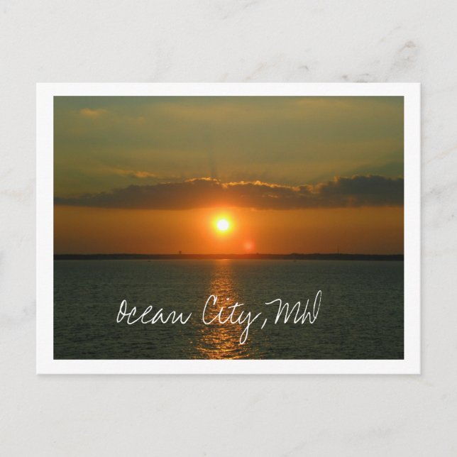 Picture 1339, Ocean City, MD Postcard (Front)