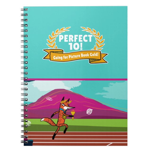 Picture Book Summit 2024 Perfect 10 Notebook (Front)