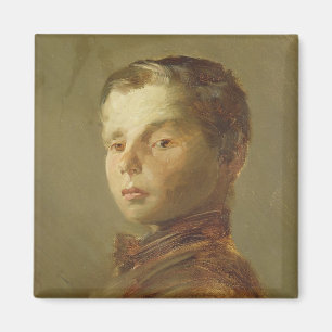 Picture of a Boy, 1875 Magnet