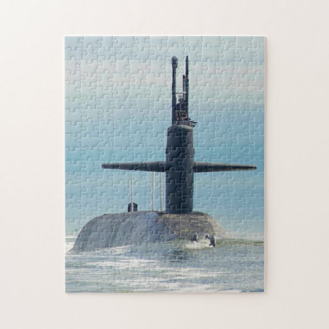 Picture of a Submarine Tennessee. Jigsaw Puzzle (Vertical)