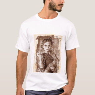 Picture of an attractive girl tshirt