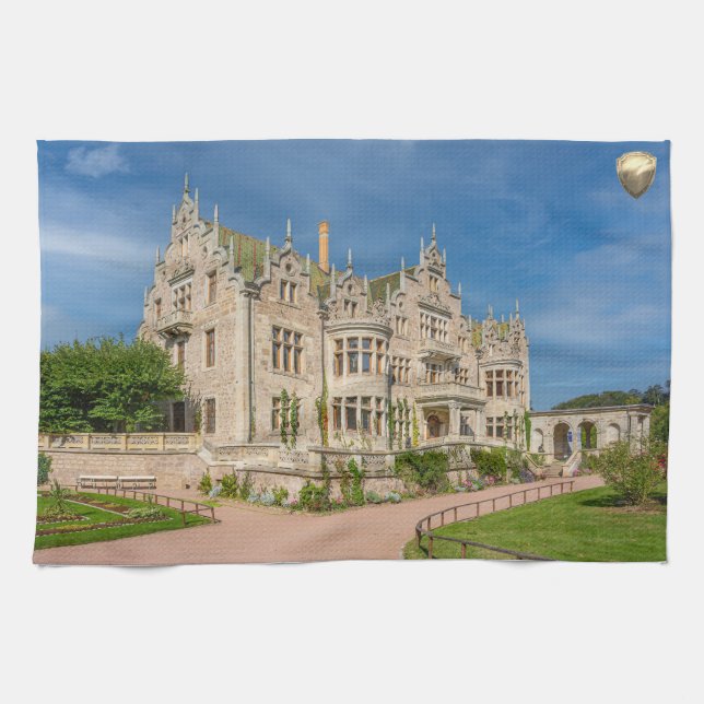 Picture of Beautiful Stone Mansion Kitchen Towels (Horizontal)