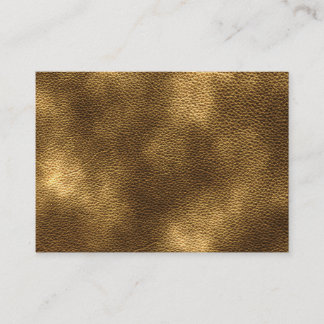 Picture of Brown Leather. Business Card
