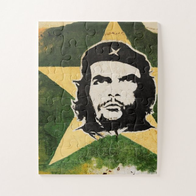 Picture of Che Guevara on a wall Jigsaw Puzzle (Vertical)