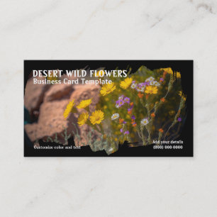 Picture of Desert Wild Flowers Business Card