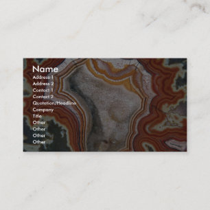 Picture of Dryhead agate Business Card