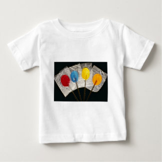 Picture of Four colourful lollipops Baby T-Shirt