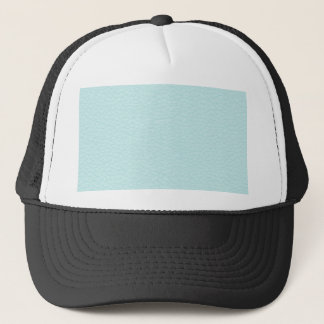 Picture of Light Turquoise Leather. Trucker Hat