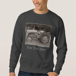 picture of old grey massy tractor sweatshirt