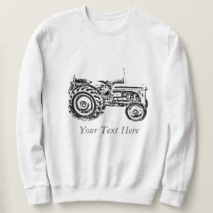 picture of old grey massy tractor sweatshirt