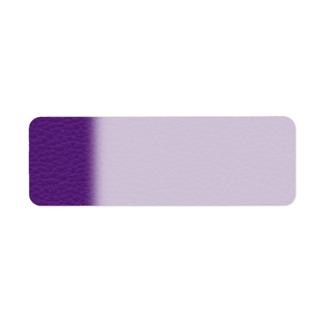 Picture of Purple Leather. (Front)