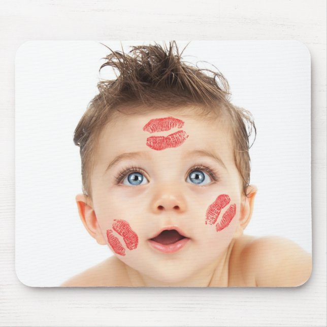 Picture of Small Cute Cupid Mouse Pad (Front)