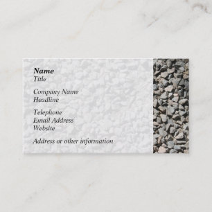 Picture of Small Stones. Business Card