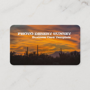 Picture of Sunset Desert Business Card