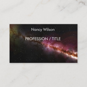 Picture of the universe business card