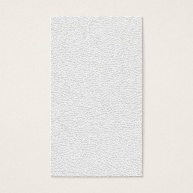 Picture of White Leather. (Front)