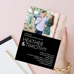 Picture Perfect Rehearsal Dinner/Shower Invitation