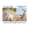 Picture Save The Date Postcard, Two Photos