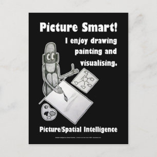 Picture Smart - Blank Postcard